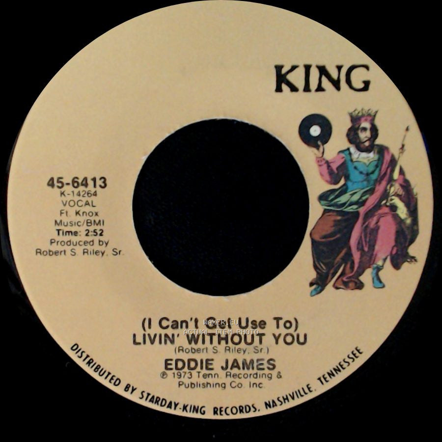Eddie James - (I Can't Get Use To) Livin' Without You / Been Down So Long side A