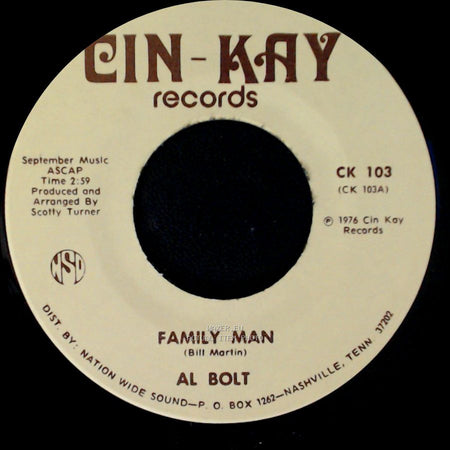 Al Bolt - Family Man / If Today Were A Fish side A