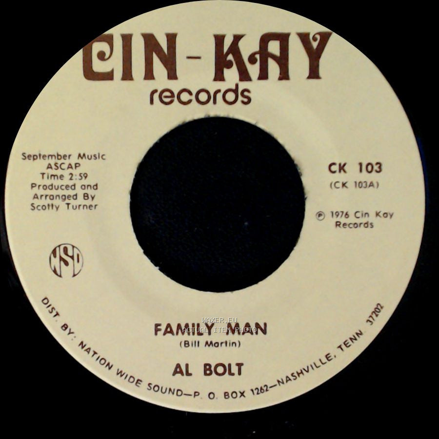 Al Bolt - Family Man / If Today Were A Fish side A