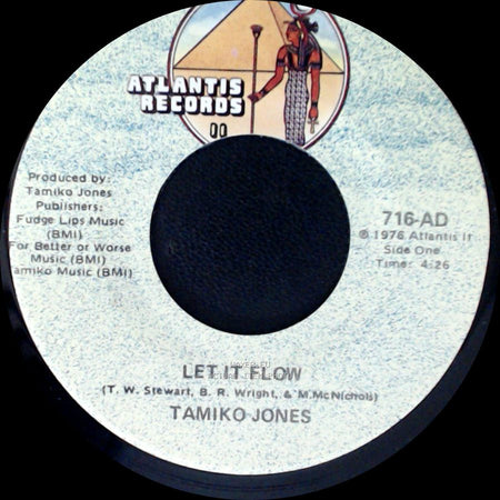 Tamiko Jones - Let It Flow / Cloudy side A