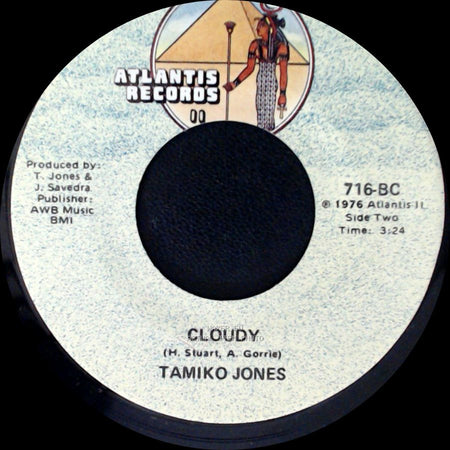 Tamiko Jones - Let It Flow / Cloudy side B
