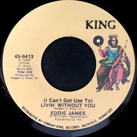 Eddie James - (I Can't Get Use To) Livin' Without You / Been Down So Long side B