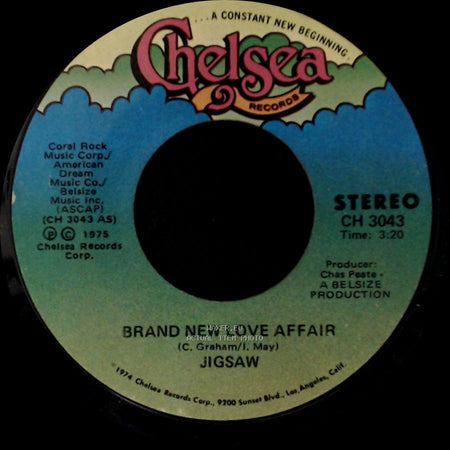 Jigsaw - Brand New Love Affair / Have You Heard The News side A