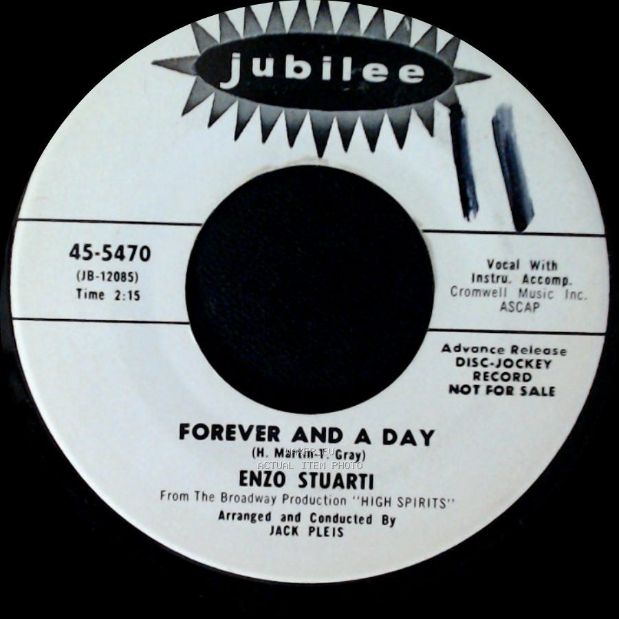 Enzo Stuarti - Summertime In Venice / Forever And A Day side B