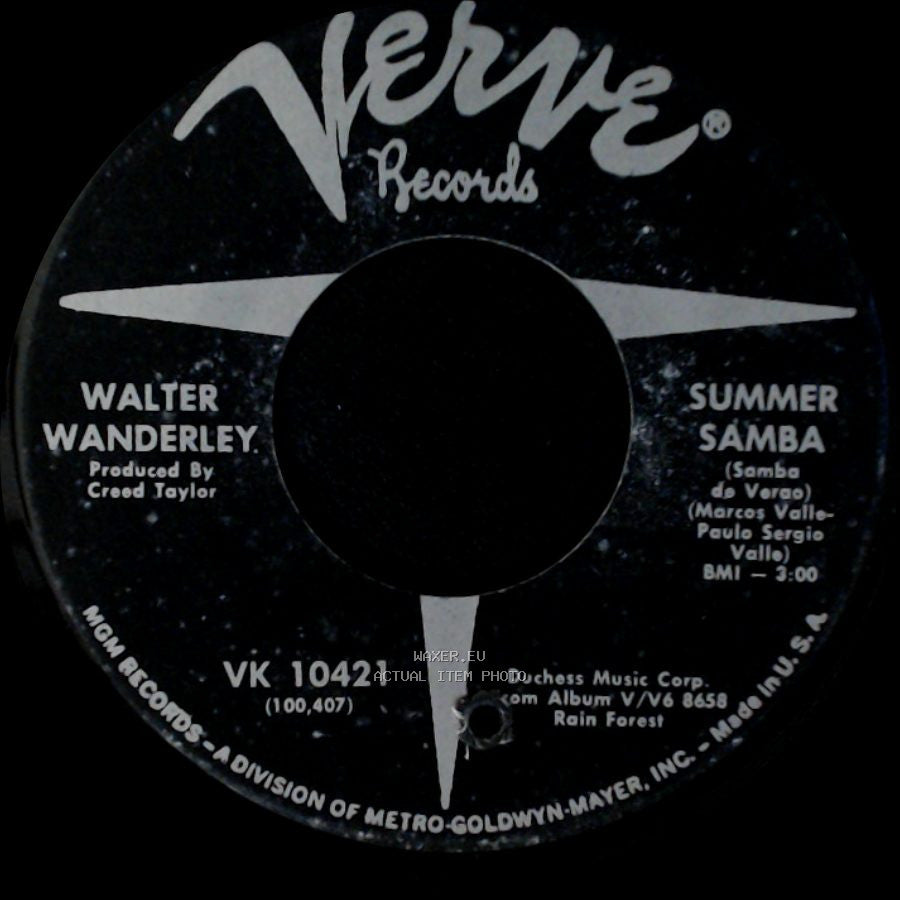 Walter Wanderley - Call Me / Summer Samba side B