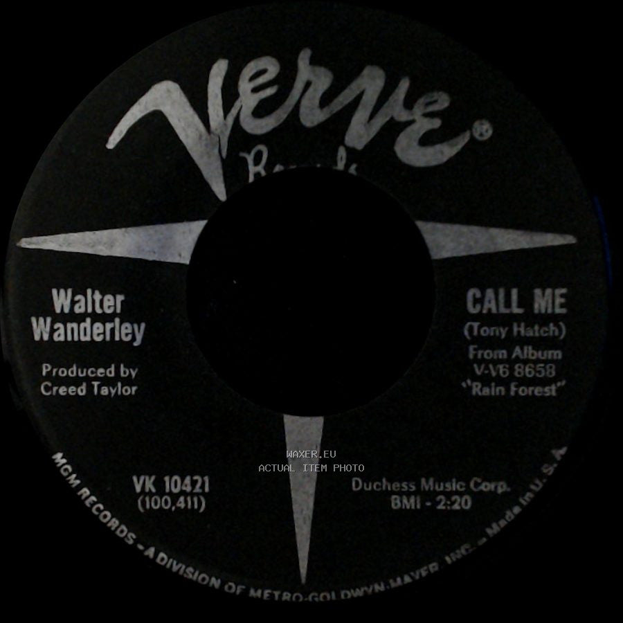 Walter Wanderley - Call Me / Summer Samba side A