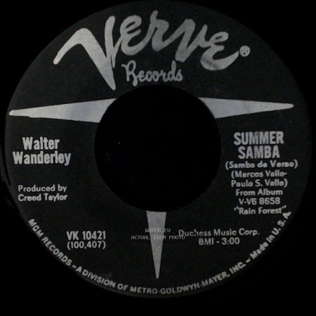 Walter Wanderley - Call Me / Summer Samba side B