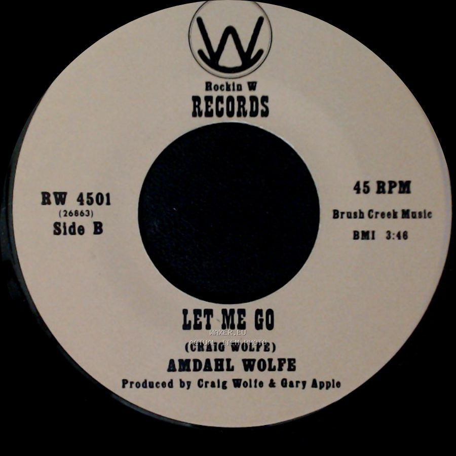 Amdahl Wolfe - Ruffian (In Memory Of The Lady) / Let Me Go side B