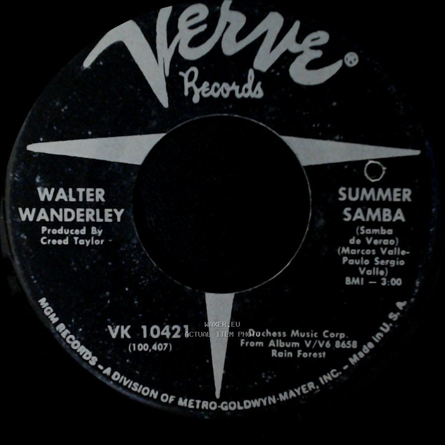 Walter Wanderley - Call Me / Summer Samba side A