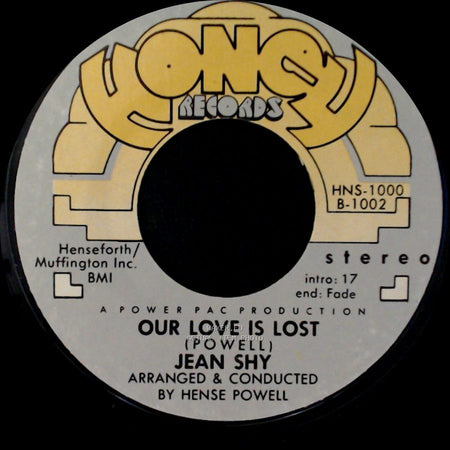 Jean Shy - Don't Touch Me / Our Love Is Lost side B