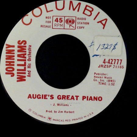 Johnny Williams And His Orchestra - The Black Knight / Augie's Great Piano side B