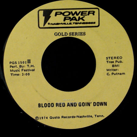 T.H. Music Festival - Blood Red And Goin' Down / What's Your Mama's Name side A