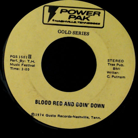 Unknown Artist - What's Your Mama's Name / Blood Red And Goin' Down side B