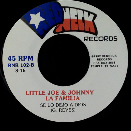 Little Joe & Johnny La Familia - Ella / Se Lo Dejo A Dios side B