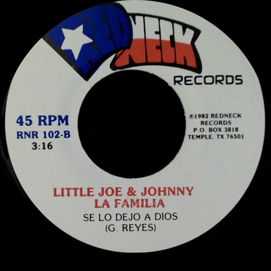 Little Joe & Johnny La Familia - Ella / Se Lo Dejo A Dios side B