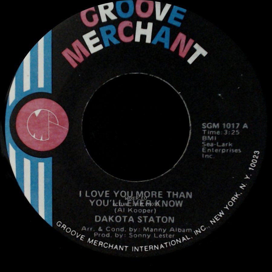 Dakota Staton - (I Want A) Country Man / I Love You More Than You'll Ever Know side B