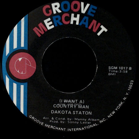 Dakota Staton - (I Want A) Country Man / I Love You More Than You'll Ever Know side B