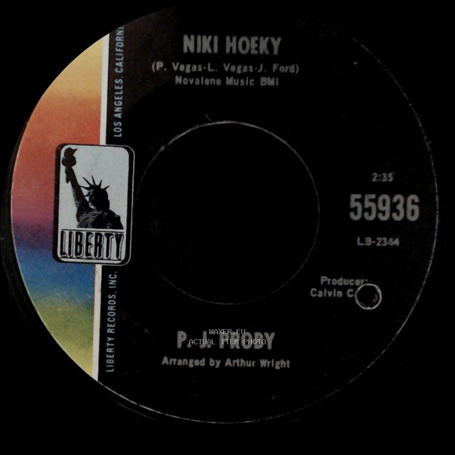 P. J. Proby - Niki Hoeky / Good Things Are Coming My Way side A