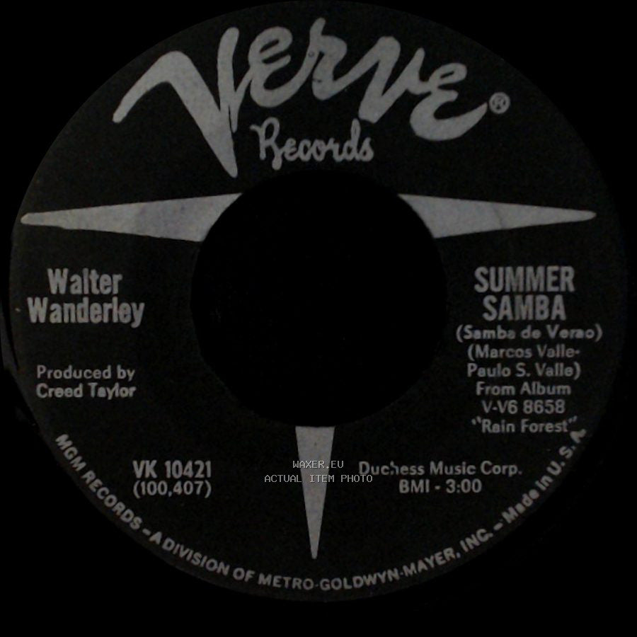 Walter Wanderley - Call Me / Summer Samba side A