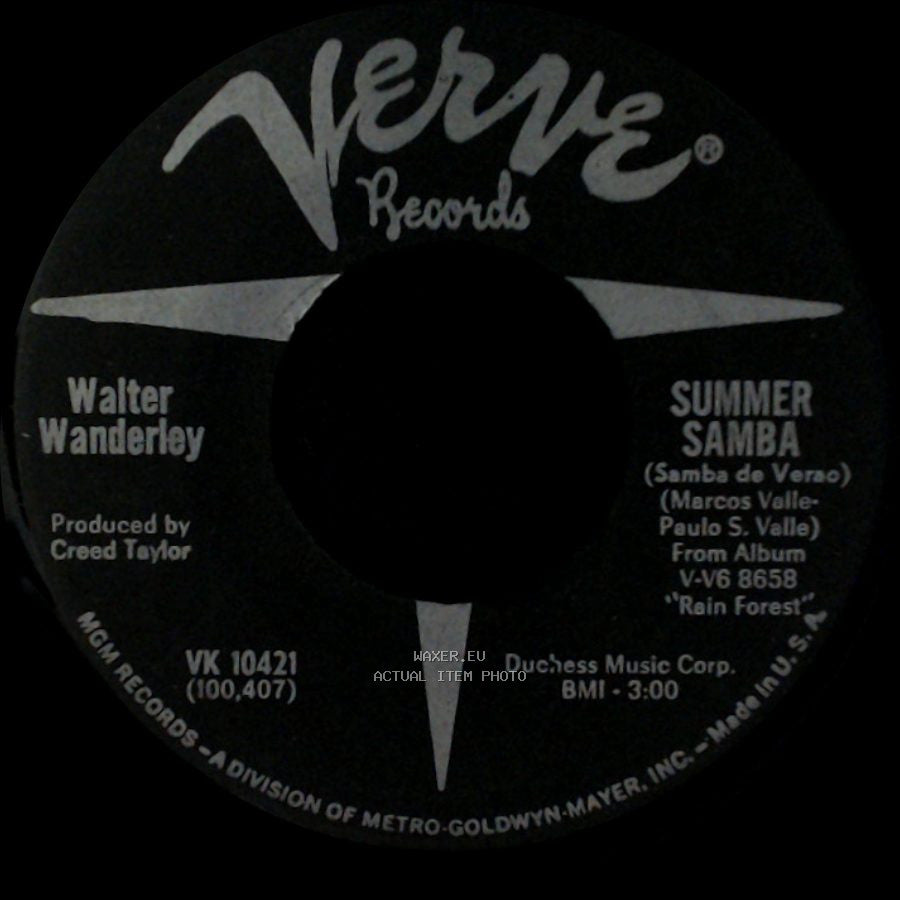 Walter Wanderley - Call Me / Summer Samba side A