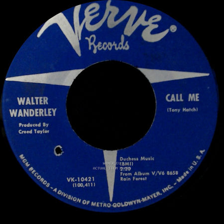 Walter Wanderley - Call Me / Summer Samba side A