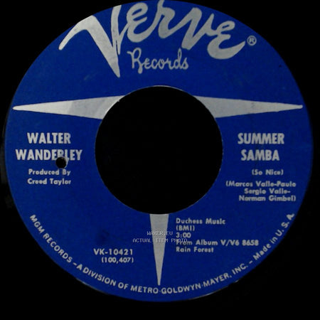 Walter Wanderley - Call Me / Summer Samba side B