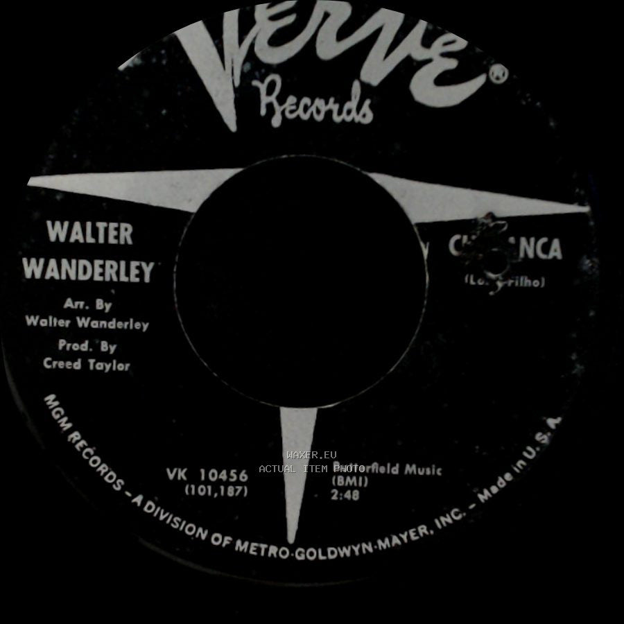 Walter Wanderley - Samba Da Minha Terra / Amanha side A