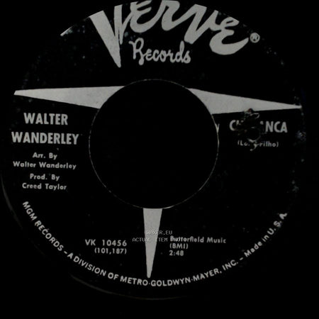 Walter Wanderley - Samba Da Minha Terra / Amanha side A