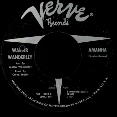 Walter Wanderley - Samba Da Minha Terra / Amanha side B
