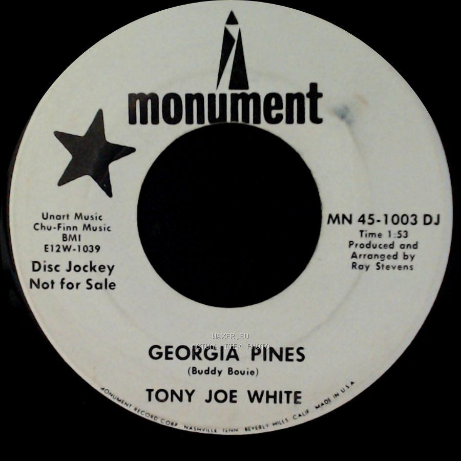Tony Joe White - Ten More Miles To Louisiana / Georgia Pines side B