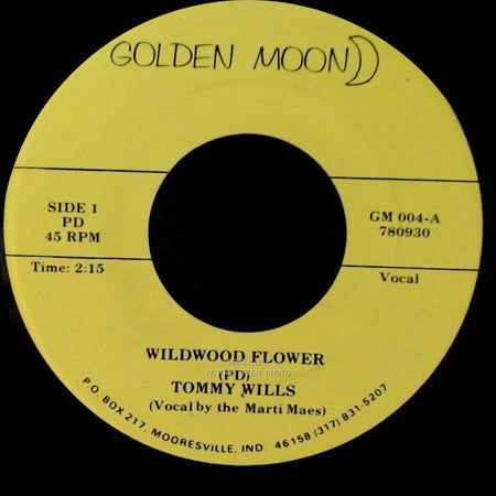 Tommy Wills - Wildwood Flower / Ram-Bunk-Shush side A
