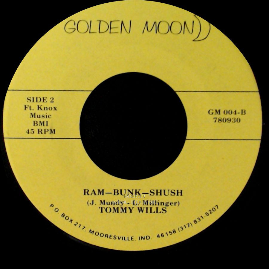 Tommy Wills - Wildwood Flower / Ram-Bunk-Shush side B