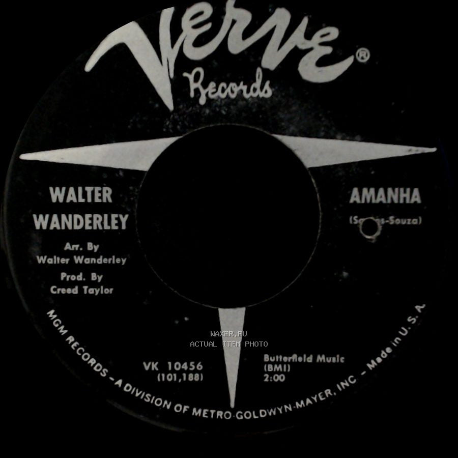 Walter Wanderley - Samba Da Minha Terra / Amanha side B