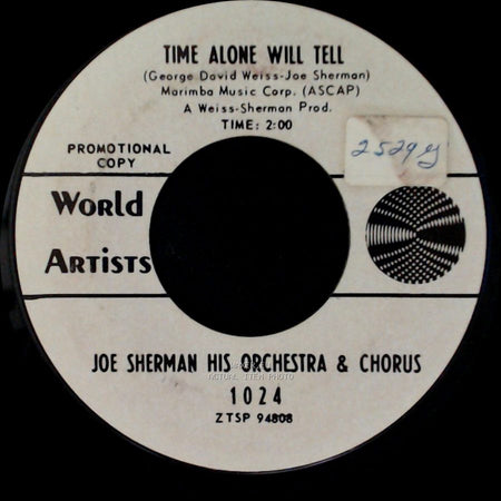 Joe Sherman His Orchestra & Chorus - Seventh Dawn / Time Alone Will Tell side B