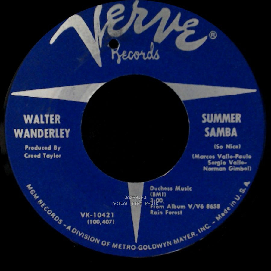 Walter Wanderley - Call Me / Summer Samba side A