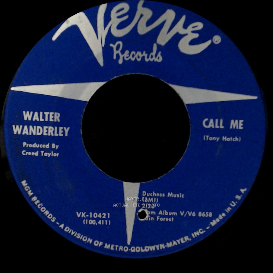 Walter Wanderley - Call Me / Summer Samba side B