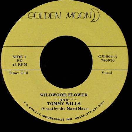Tommy Wills - Wildwood Flower / Ram-Bunk-Shush side A
