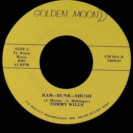 Tommy Wills - Wildwood Flower / Ram-Bunk-Shush side B