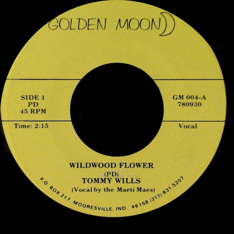 Tommy Wills - Wildwood Flower / Ram-Bunk-Shush side A
