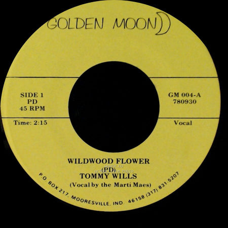 Tommy Wills - Wildwood Flower / Ram-Bunk-Shush side A