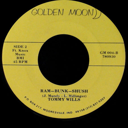 Tommy Wills - Wildwood Flower / Ram-Bunk-Shush side B