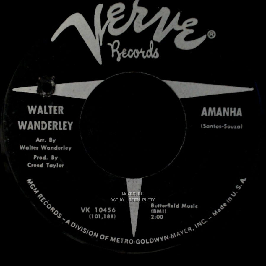 Walter Wanderley - Cheganca / Amanha side B