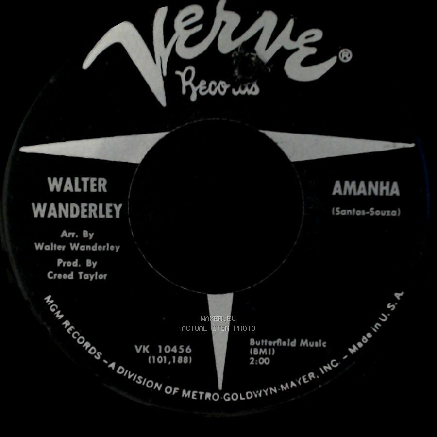Walter Wanderley - Samba Da Minha Terra / Amanha side B