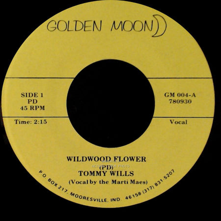 Tommy Wills - Wildwood Flower / Ram-Bunk-Shush side A