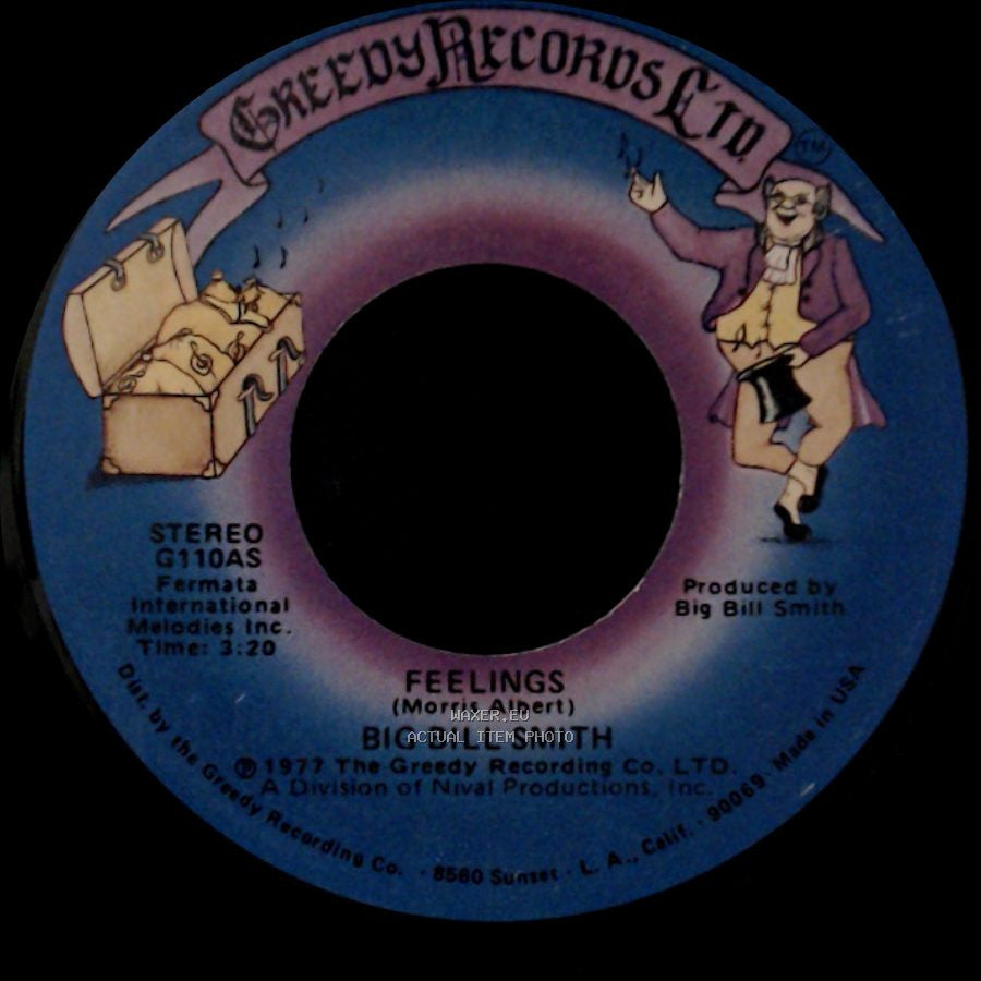 Big Bill Smith - What Possessed Me / Feelings side B