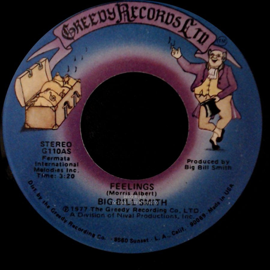 Big Bill Smith - Feelings / What Possessed Me side A