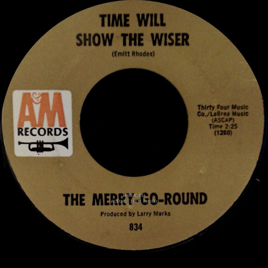 The Merry-Go-Round - Time Will Show The Wiser / Live side A