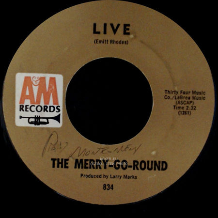 The Merry-Go-Round - Time Will Show The Wiser / Live side B