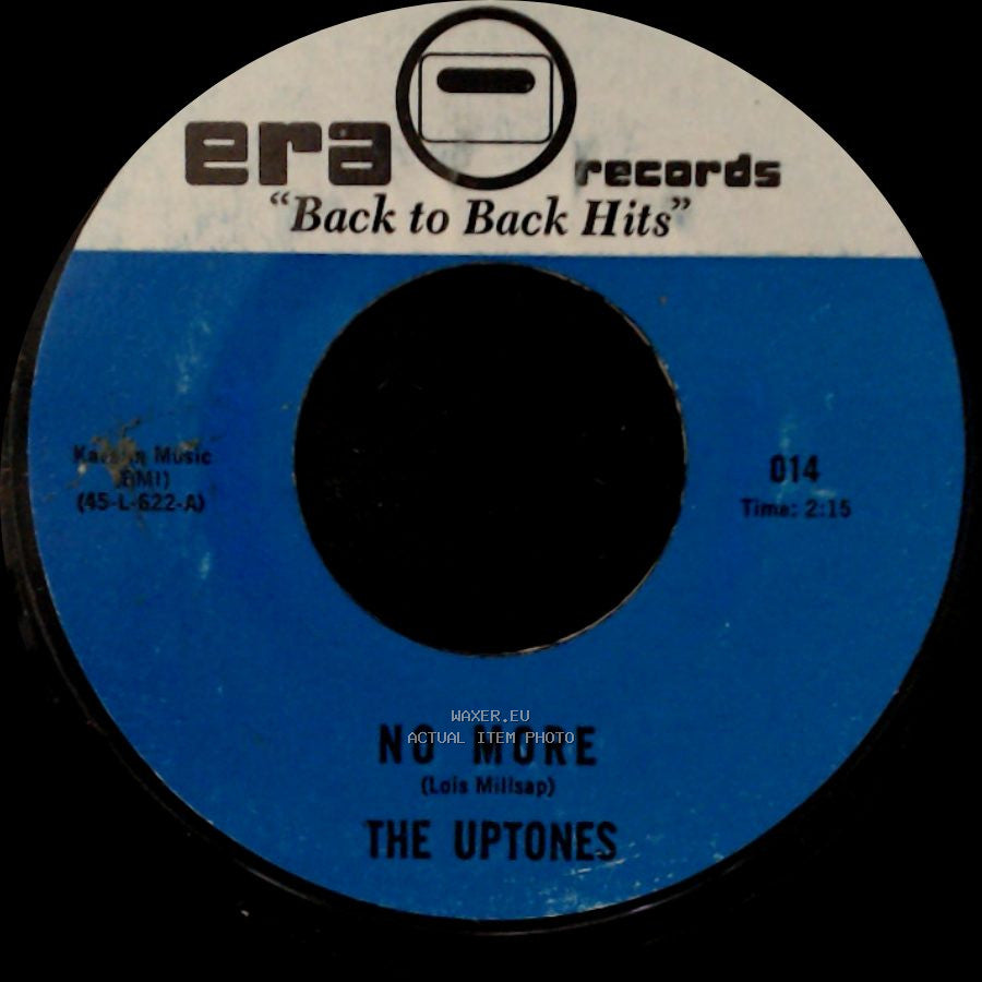 The Uptones / The Fendermen - No More / Mule Skinner Blues side A