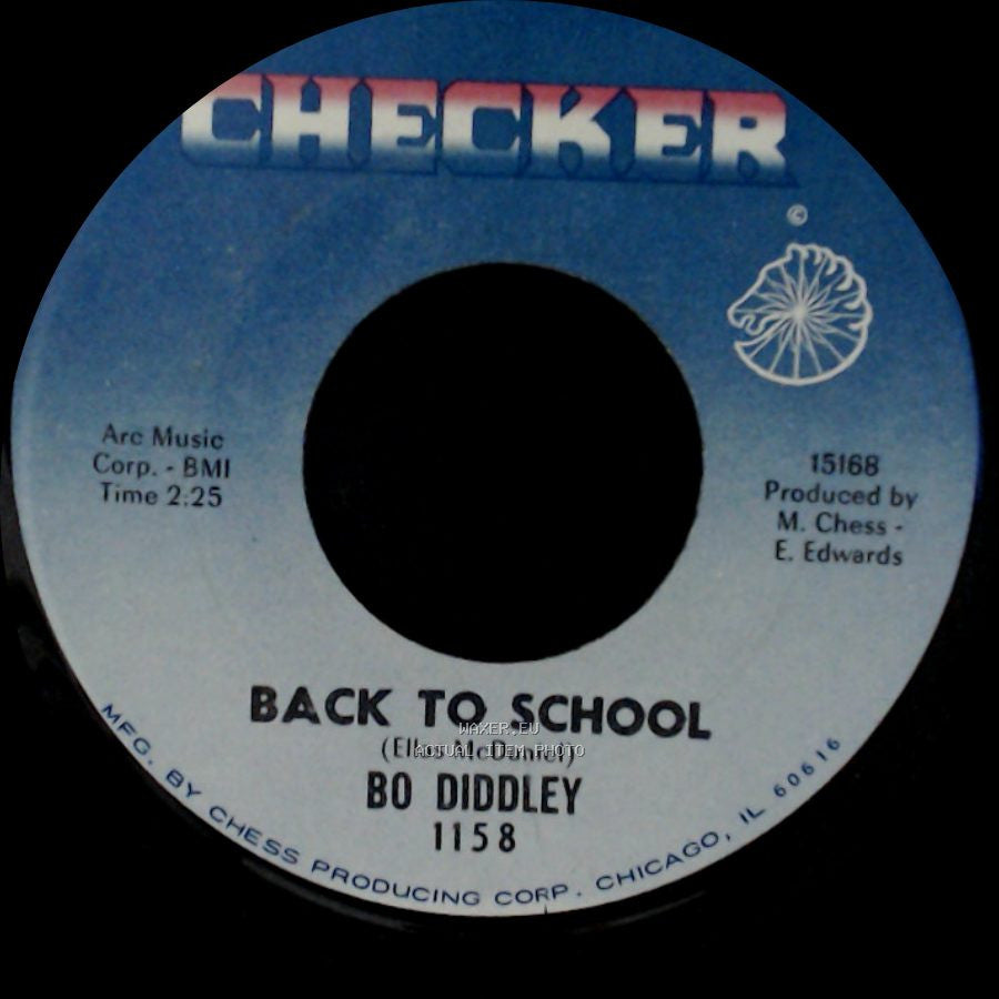 Bo Diddley - Ooh Baby / Back To School side B